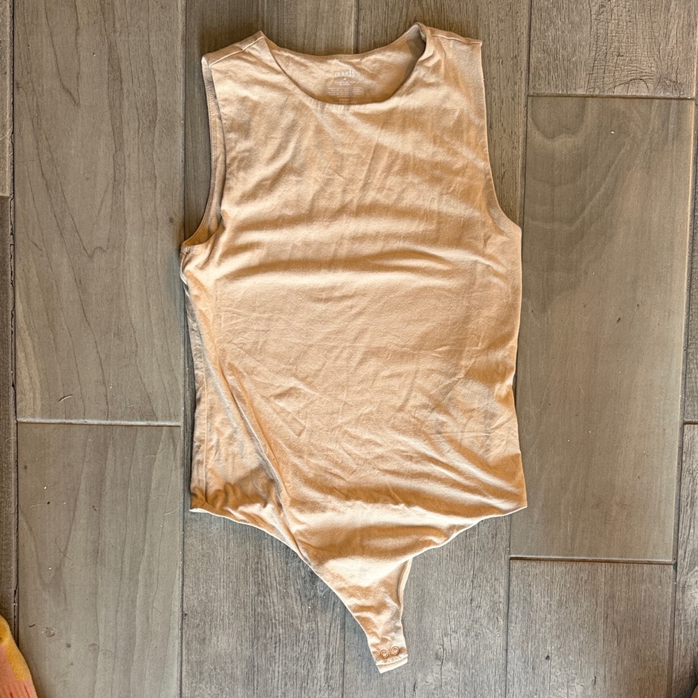 Nuuds bodysuit- Oat